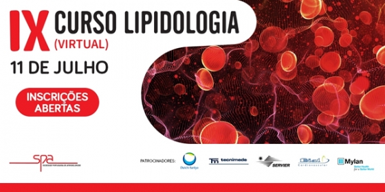 IX Curso de Lipidologia da SPA realiza-se em ambiente virtual